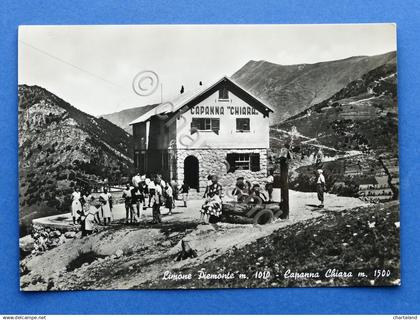 Cartolina Limone Piemonte - Capanna Chiara - 1957