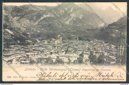 Cuneo Limone Piemonte cartolina ZB2207