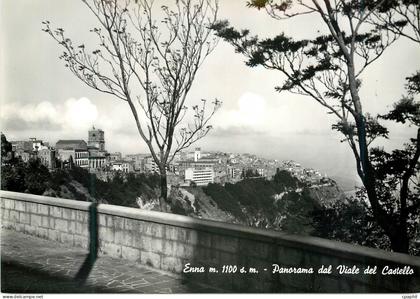 CPM Enna - Panorama dal Viale del Castelo