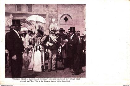 TORINO 1898, Esposizione Generale - L'Arrivo della Famiglia Reale, Savoia - NV - #028