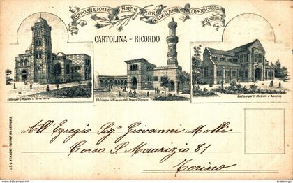 TORINO 1898, Esposizione Generale - Vedutine - Scritta - #021