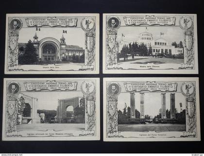 TORINO CITTÀ - Esposizione 1928 - SERIE COMPLETA 12 Cartoline