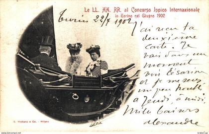 TORINO CITTÀ - MODIANO - Concorso Ippico Internazionale del 1902 - Famiglia Reale, Savoia - VG - #043