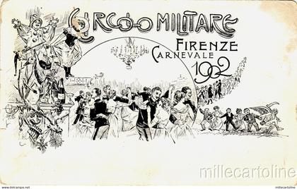 * FIRENZE - Circolo Militare - Carnevale 1902