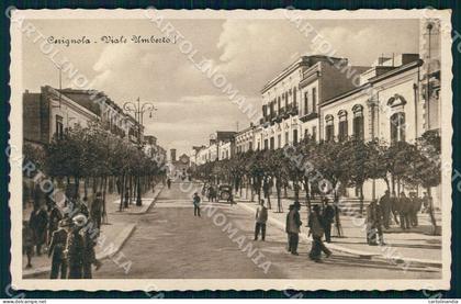 Foggia Cerignola Viale Umberto I cartolina WX7188