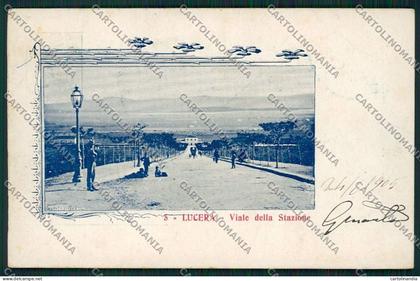 Foggia Lucera cartolina QQ4871