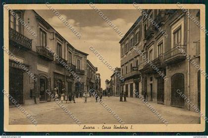 Foggia Lucera cartolina QQ4872