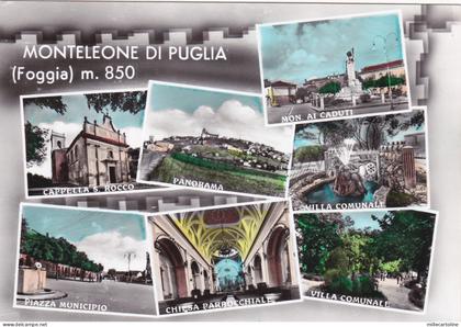 MONTELEONE DI PUGLIA - Foggia, Bari, Cartolina