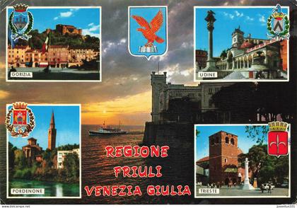 CPSM Regione Friuli Venezia Giulia-Multivues-Timbre      L2607