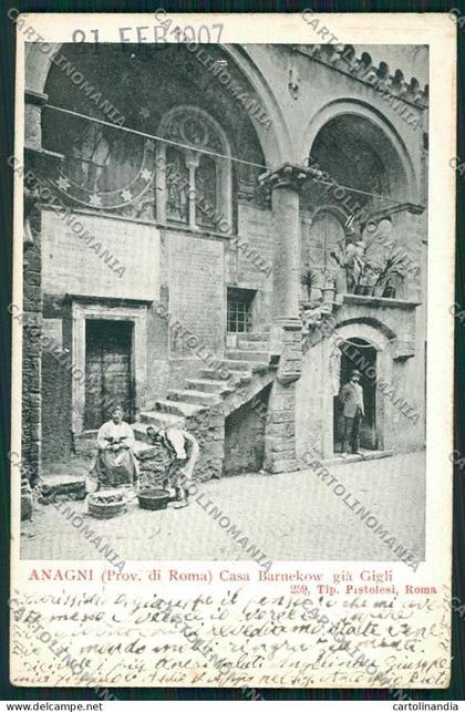 Frosinone Anagni cartolina QK4305