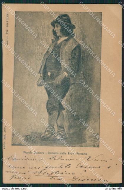 Frosinone Costumi cartolina XB1020