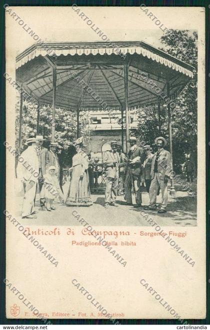 Frosinone Fiuggi cartolina QK4188
