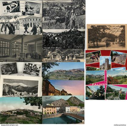 PROVINCIA DI FROSINONE, LOTTO 15 CARTOLINE, VARI COMUNI E VEDUTE     m