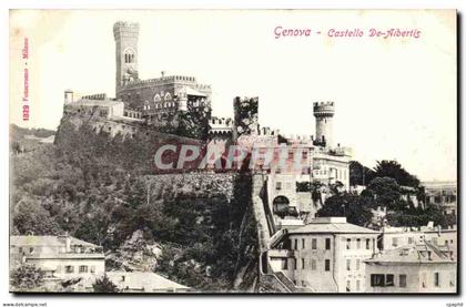 Genova -Genoa- Castello De-Albertis - CPA