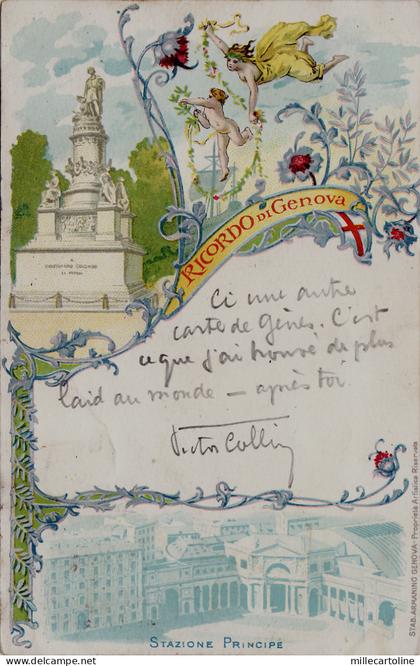 #GENOVA: RICORDO DI GENOVA - 1898