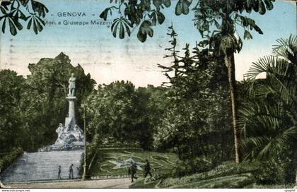 Italia - Italie - Genova - Genoa - Mon a Giuseppe Mazzini - CPA