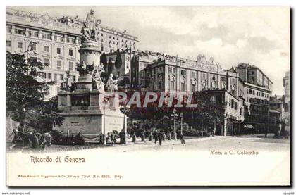 Italia - Italie - Italy - Genova - Genoa - Ricordo - CPA