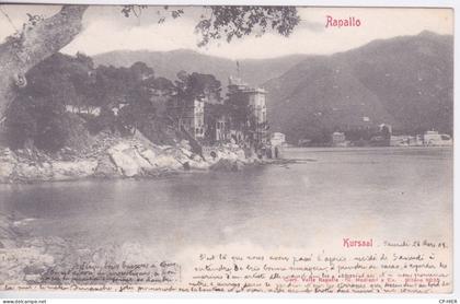 ITALIE - ITALIA - GENOA - GENOVA - RAPALLO - KURSAAL