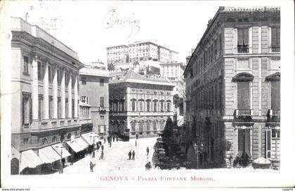 Italie - Italia - Genova - Genoa - Piazza Fontane Morose - CPA