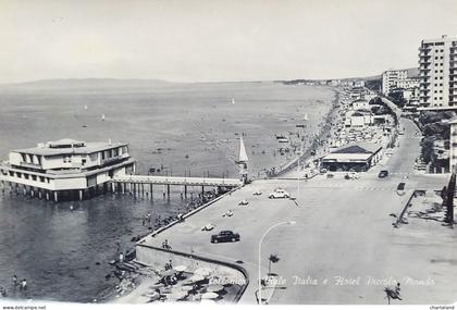 Cartolina - Follonica - Viale Italia e Hotel Piccolo Mondo - 1964