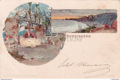 BORDIGHERA - Vedute, Manuel Wielandt, J. Velten 1900