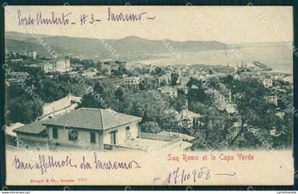 Imperia Sanremo Capo Verde Cartolina ZG2630