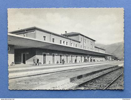 Cartolina Isernia - Stazione Ferroviaria - 1950 ca.