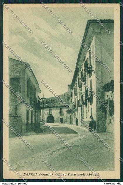 L'Aquila Barrea cartolina QQ3998