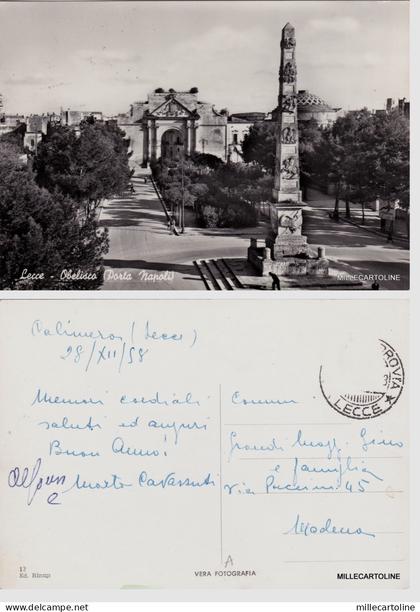 # LECCE: OBELISCO (PORTA NAPOLI)   1958