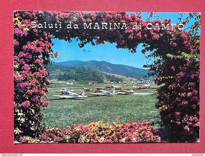 Cartolina - Isola d'Elba - Marina di Campo - Aeroporto - 1977