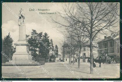 Lodi Città PIEGHINA cartolina ZKM9735