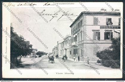 Lucca Viareggio cartolina MV4098
