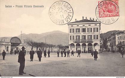 Italia - LUINO - Piazza Vittorio Emanuele - Stazione Lacuale - Hotel Ancora Belle Vue