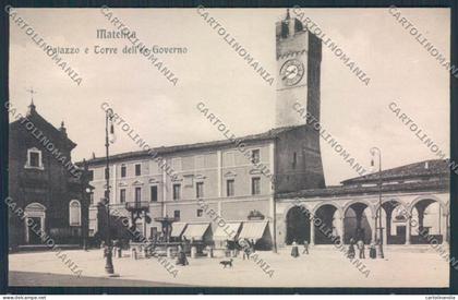 Macerata Matelica cartolina MV7850