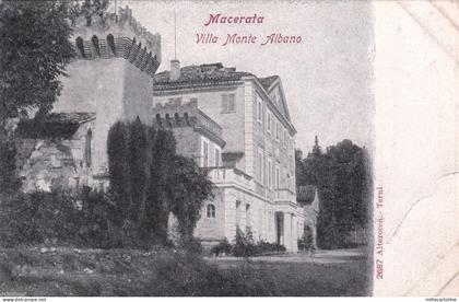 # MACERATA: VILLA MONTE ALBANO