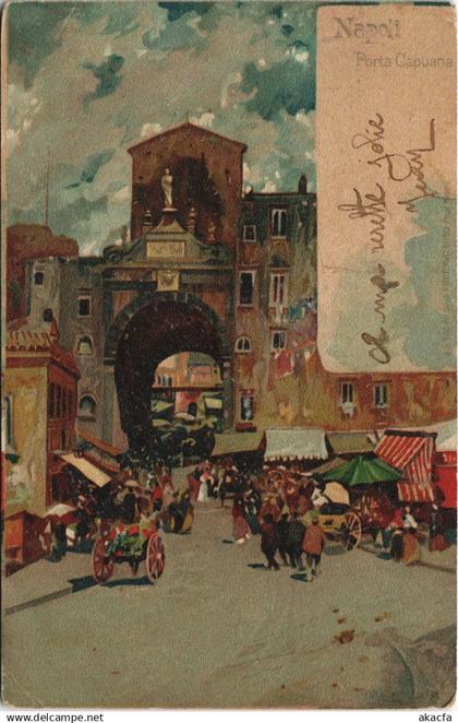 CPA NAPOLI Porte Capuana ITALY (15252)