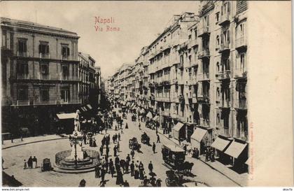CPA NAPOLI Via Roma ITALY (14577)
