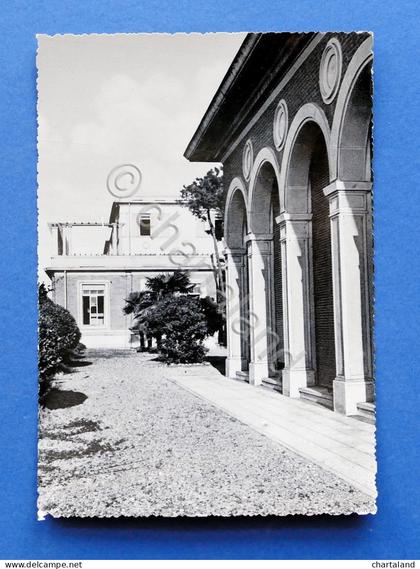 Cartolina Marina di Massa - Gruppo Edison - Colonie Ettore Motta - 1954