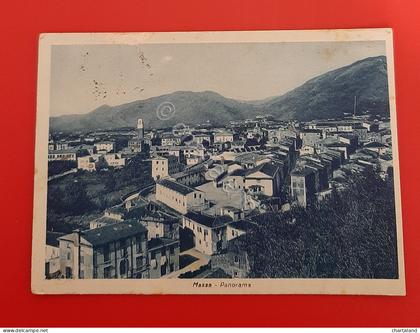 Cartolina Massa - Panorama - 1949