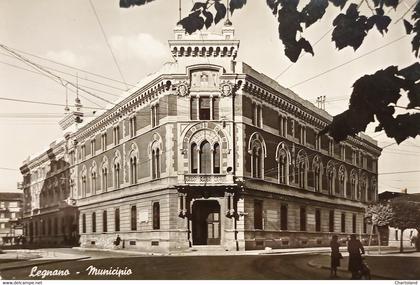 Cartolina - Legnano - Municipio - 1955 ca.