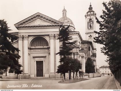 Cartolina - Santuario Rho - Esterno - 1963