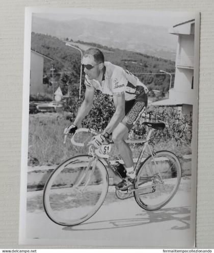 FO3952 FOTO ORIGINALE,personaggi famosi, ciclismo,giorgio furlan,77giro d'italia