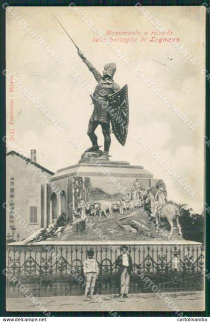 Milano Legnano ABRASA cartolina ZKM9479