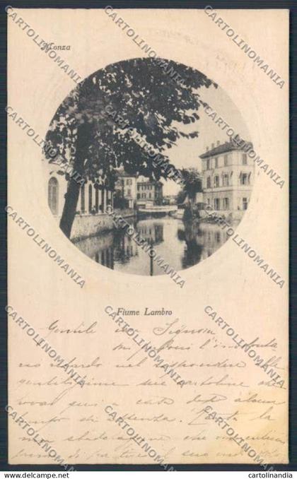 Milano Monza cartolina RB1231