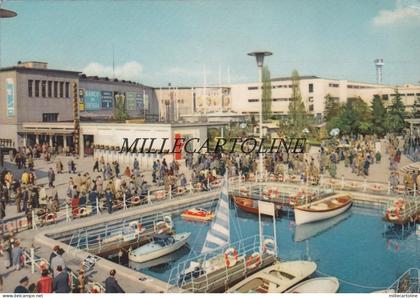 MILANO: Piazzale Milano - scorcio della "Darsena"    1957