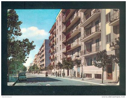 CPSM - Italie - Molfetta - Viale Pio XI ( Pie XI automobile FIAT Ed. La Cartotecnica De Ruvo)