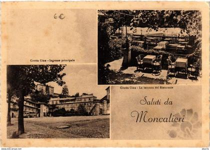 CPA AK Saluti da Moncalieri ITALY (541913)