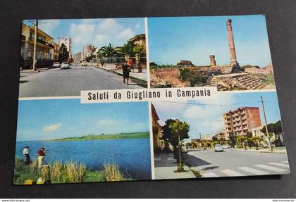 Cartolina Giugliano in Campagna - Scavi di Liternum - Lago di Patria