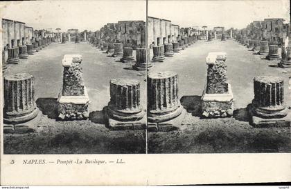 CPA Naples Pompei La Basilique