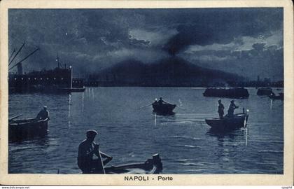 italie Italie Napoli CPA Porto
